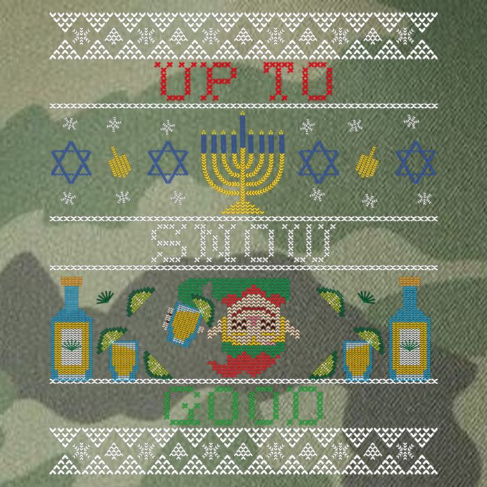 Up To Snow Good Funny Ugly Christmas Sweater Style Graphic Gift Legacy Tie Dye Trucker Hat