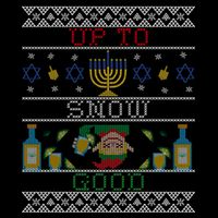 Up To Snow Good Funny Ugly Christmas Sweater Style Graphic Gift Impact Tech Backpack