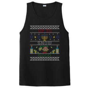 Up To Snow Good Funny Ugly Christmas Sweater Style Graphic Gift PosiCharge Competitor Tank