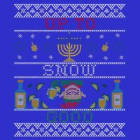 Up To Snow Good Funny Ugly Christmas Sweater Style Graphic Gift Sustainable Beanie
