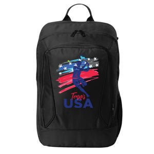 USA Tennis Support The Team Shirts USA Tennis Lover City Backpack