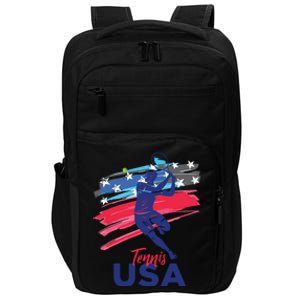 USA Tennis Support The Team Shirts USA Tennis Lover Impact Tech Backpack