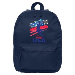 USA Tennis Support The Team Shirts USA Tennis Lover 16 in Basic Backpack