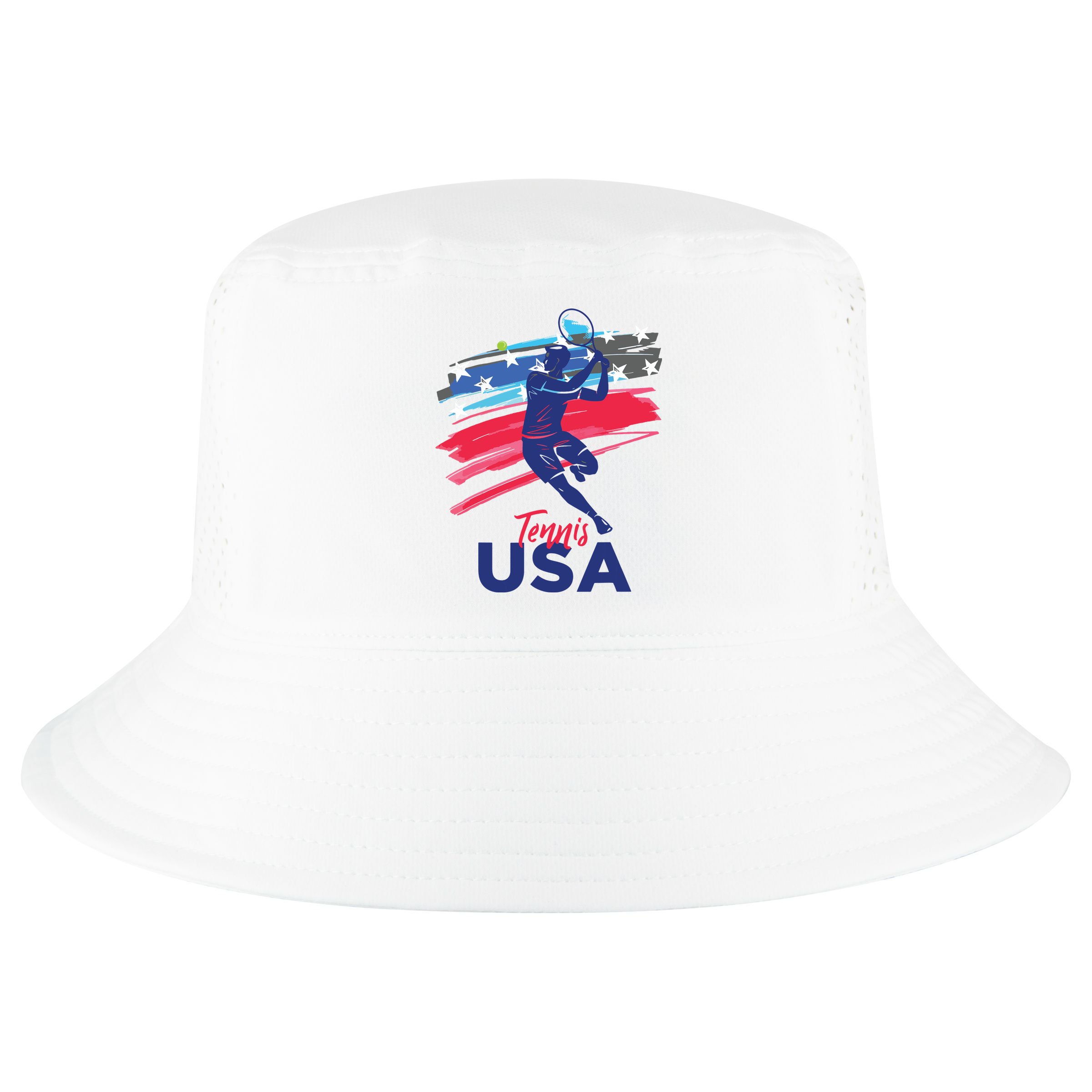 USA Tennis Support The Team Shirts USA Tennis Lover Cool Comfort Performance Bucket Hat