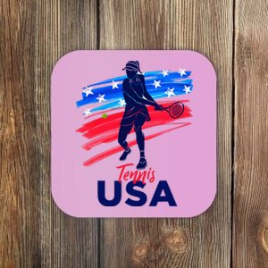 Usa Tennis Support The Team U.S.A Tennis Lover Coaster