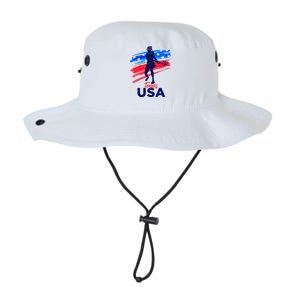 Usa Tennis Support The Team U.S.A Tennis Lover Legacy Cool Fit Booney Bucket Hat