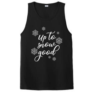 Up To Snow Good Snowflakes Scatter Gift PosiCharge Competitor Tank