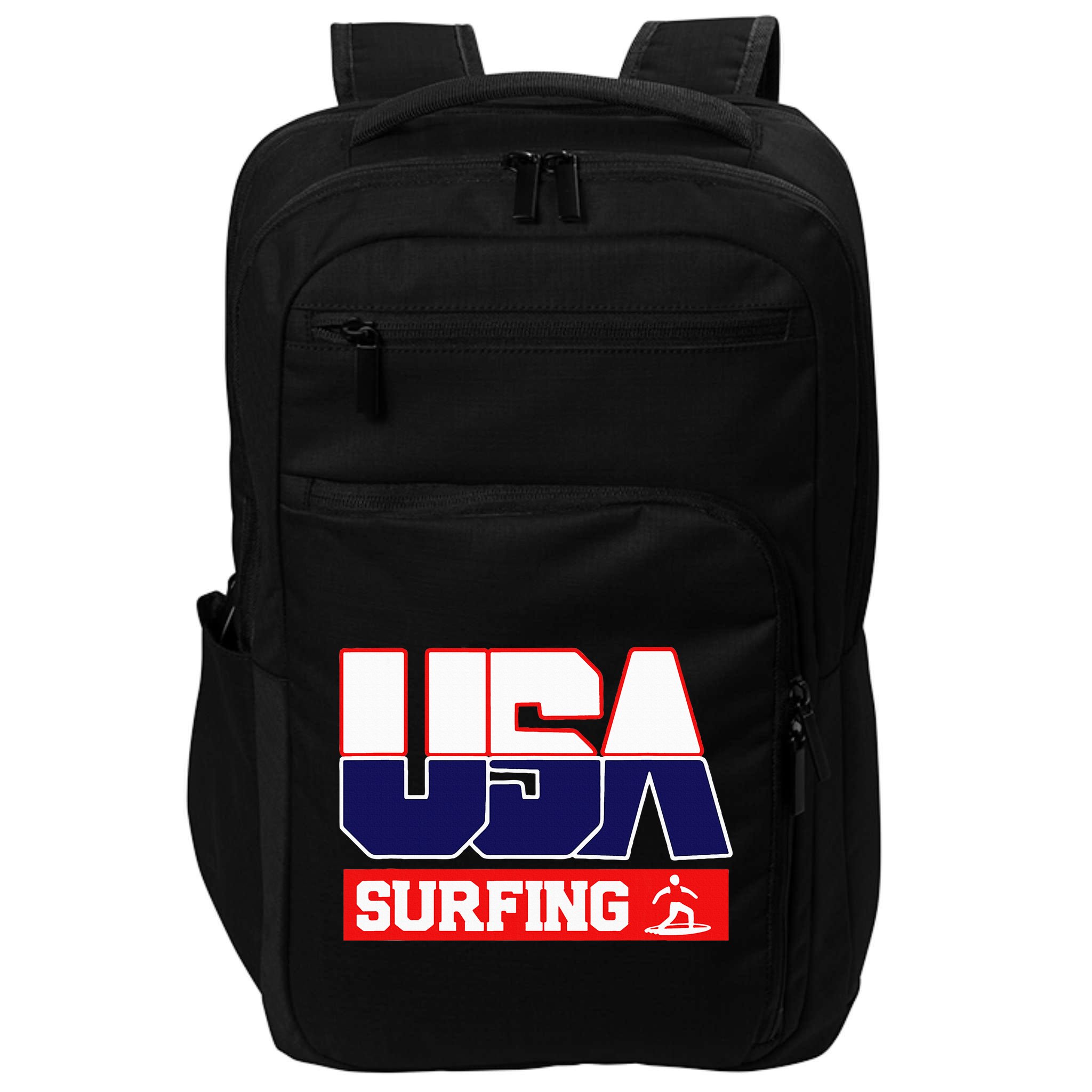 Usa Team Surfing American Sports Impact Tech Backpack