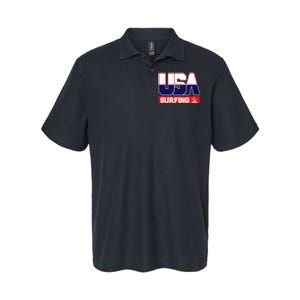 Usa Team Surfing American Sports Softstyle Adult Sport Polo