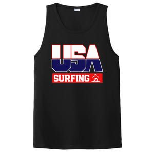 Usa Team Surfing American Sports PosiCharge Competitor Tank