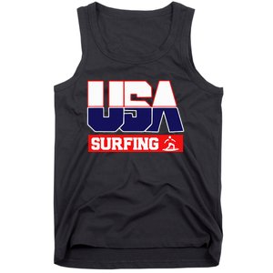 Usa Team Surfing American Sports Tank Top