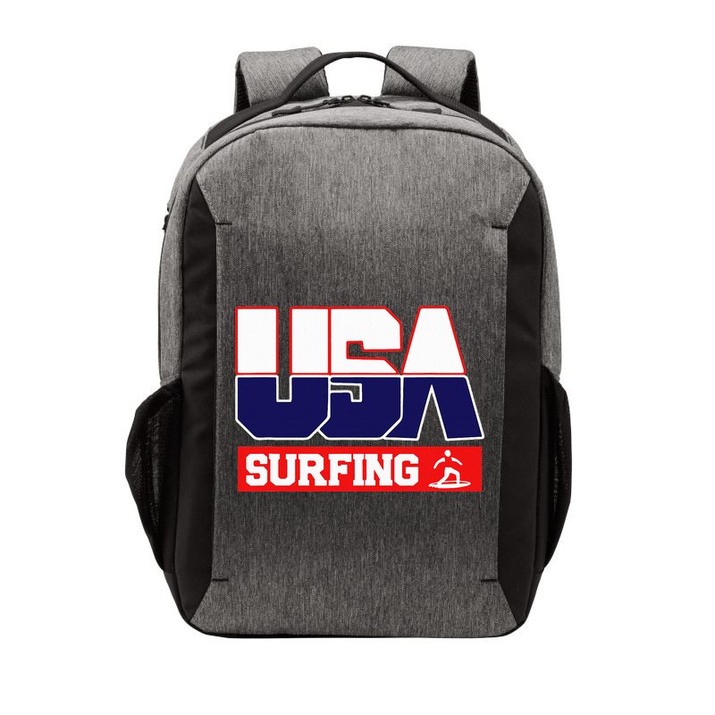 Usa Team Surfing American Sports Vector Backpack
