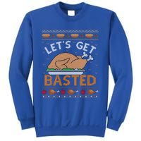 Ugly Thanksgiving Sweater Funny Basted Turkey Gift Sweatshirt