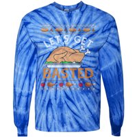 Ugly Thanksgiving Sweater Funny Basted Turkey Gift Tie-Dye Long Sleeve Shirt