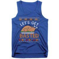 Ugly Thanksgiving Sweater Funny Basted Turkey Gift Tank Top