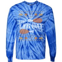 Ugly Thanksgiving Sweater Funny Best Leg Day Meaningful Gift Meaningful Gift Tie-Dye Long Sleeve Shirt