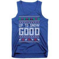 Up To Snow Good Ugly Christmas Funny Holiday Xmas Gift Tank Top