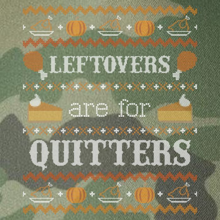 Ugly Thanksgiving Sweater Leftovers for Quitters Sweatshirt Legacy Tie Dye Trucker Hat