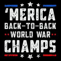 Undefeated Two Time World War Champs Patriotic 16 in Basic Backpack