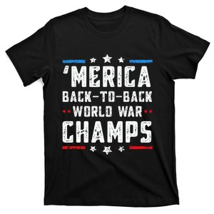 Undefeated Two Time World War Champs T-Shirt