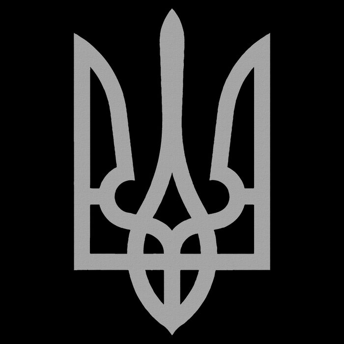 Ukraine Trident Tryzub Symbol Crest Ukrainian Logo Shield 16 in Basic Backpack