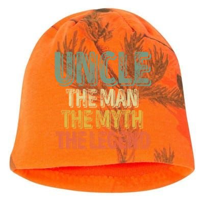 Uncle The The Myth The Legend Gift FatherS Day Gift Kati - Camo Knit Beanie