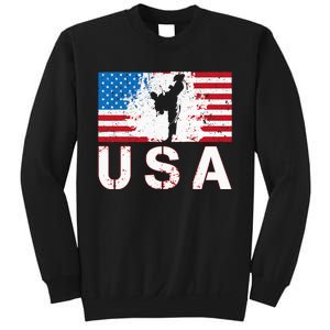 Usa Taekwondo Team American Flag Us Martial Sweatshirt