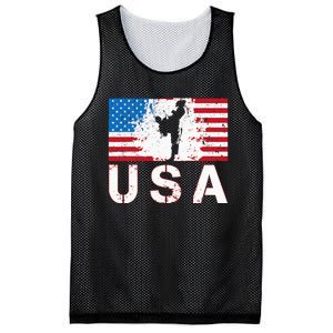 Usa Taekwondo Team American Flag Us Martial Mesh Reversible Basketball Jersey Tank