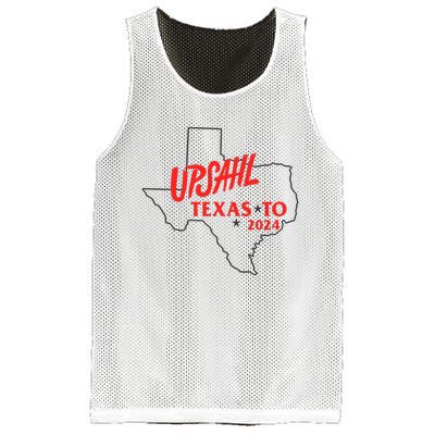 Upsahl Texas To 2024 Mesh Reversible Basketball Jersey Tank