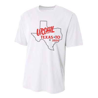 Upsahl Texas To 2024 Performance Sprint T-Shirt