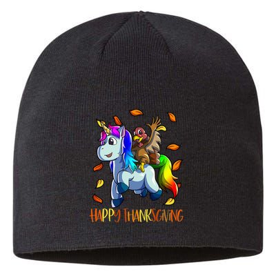 Unicorn Thanksgiving  Unicorn Turkey Sustainable Beanie