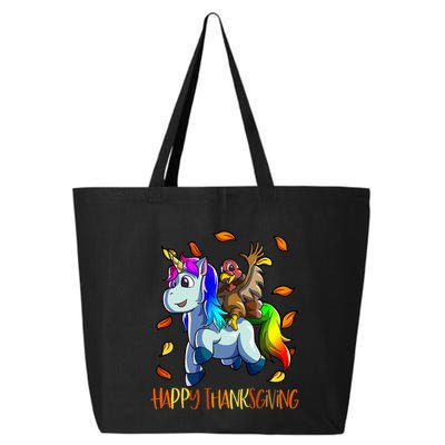 Unicorn Thanksgiving  Unicorn Turkey 25L Jumbo Tote