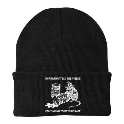 Unfortunately The Vibe Is Continuing To Deteriorate Quote Beanie