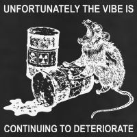 Unfortunately The Vibe Is Continuing To Deteriorate Quote Microfiber Hand Towel
