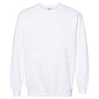 Unfortunately The Vibe Is Continuing To Deteriorate Quote Garment-Dyed Sweatshirt