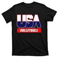 Usa Team Volleyball & American Sports T-Shirt