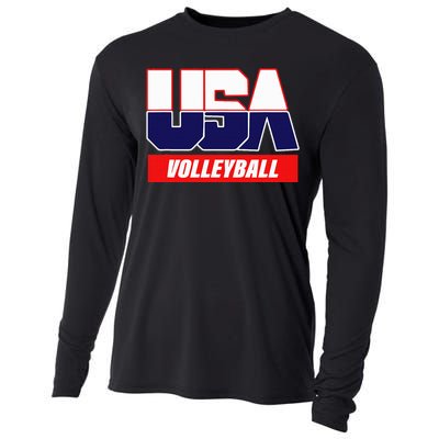 Usa Team Volleyball & American Sports Cooling Performance Long Sleeve Crew