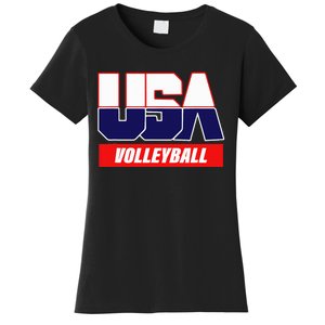 Usa Team Volleyball & American Sports Women's T-Shirt