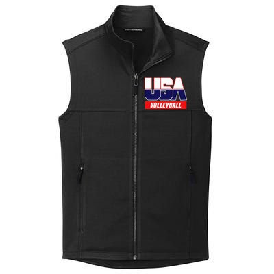 Usa Team Volleyball & American Sports Collective Smooth Fleece Vest