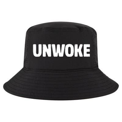 Unwoke The Woke Funny Gift Cool Comfort Performance Bucket Hat