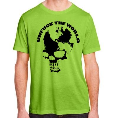 Unfuck The World Skull Adult ChromaSoft Performance T-Shirt