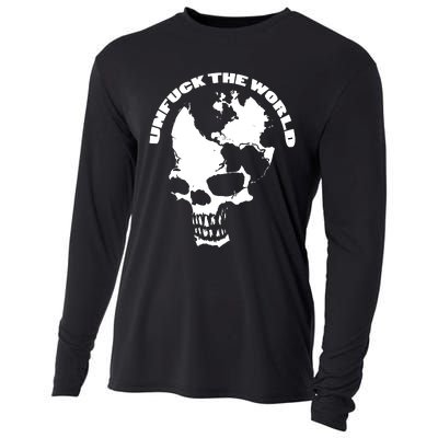 Unfuck The World Skull Cooling Performance Long Sleeve Crew