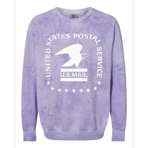 Usps Us Air Mail Seal Colorblast Crewneck Sweatshirt