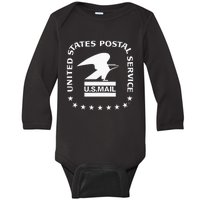 Usps Us Air Mail Seal Baby Long Sleeve Bodysuit