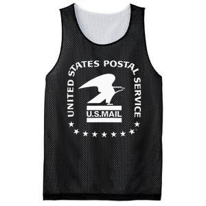 Usps Us Air Mail Seal Mesh Reversible Basketball Jersey Tank