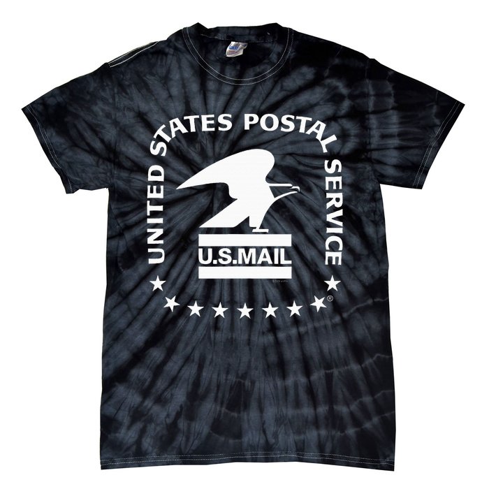 Usps Us Air Mail Seal Tie-Dye T-Shirt