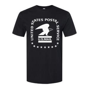 Usps Us Air Mail Seal Softstyle CVC T-Shirt