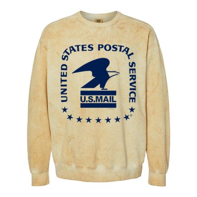 Usps U.S A.I.R Mail Seal Colorblast Crewneck Sweatshirt