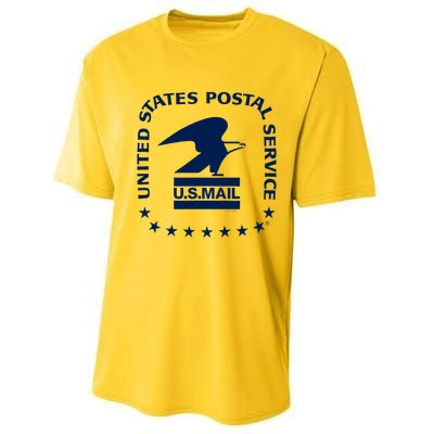 Usps U.S A.I.R Mail Seal Performance Sprint T-Shirt