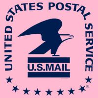 Usps U.S A.I.R Mail Seal Mousepad